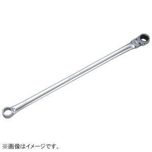 KTC(京都機械工具) 超ロングラチェットめがねレンチ(首振りタイプ)14mm KTC MR15L-14F 返品種別B｜Joshin web