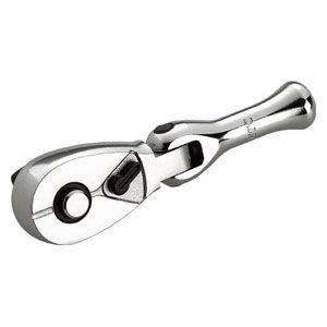 KTC(京都機械工具) 9.5sq.コンパクトフレックスショートラチェットハンドル KTC BRC3FS 返品種別B