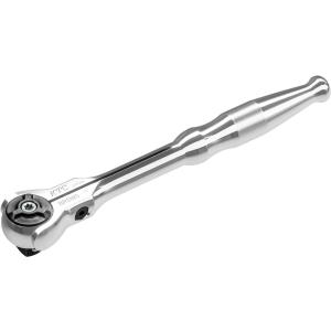 DEEN 3/8sq.ラウンドフルターンスイベルラチェット ショートボディ