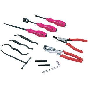 京都機械工具 ブレーキツールセット ドラムブレーキ用(12本組)