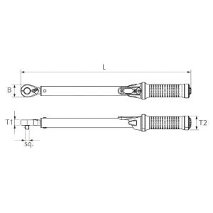KTC(京都機械工具) 9.5sq.プレセット...の詳細画像1