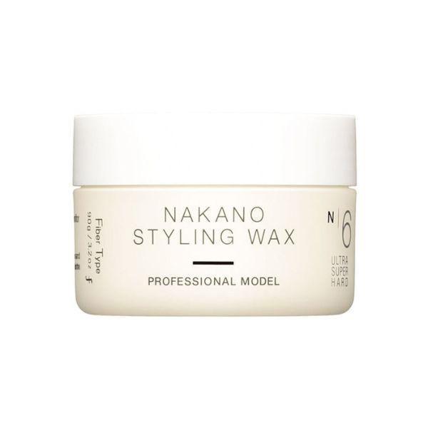 ナカノ スタイリング ワックス 6F(ファイバータイプ) ウルトラスーパーハード 90g ナカノ 返...
