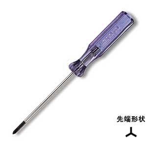 エンジニア 特殊ネジ用ドライバー 3ウイング φ2.4mm DTY-03 返品種別B