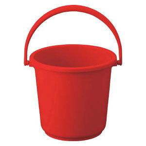 トラスコ中山 PPカラーバケツ 10L 赤 TPPB-10-R 返品種別B｜Joshin web