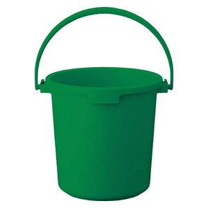 トラスコ中山 PPカラーバケツ 22L 緑 TPPB-22-GN 返品種別B