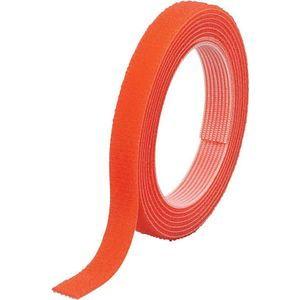 トラスコ中山 マジックバンド結束テープ 両面 幅40mm×長さ10m オレンジ MKT-40100-OR