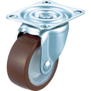 トラスコ中山 キャスター TYGシリーズ 自在 ウレタン車 25mm トラスコ中山 TYGU-25 返品種別B