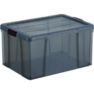 トラスコ中山 クリアライトボックス 66L 黒半...の商品画像