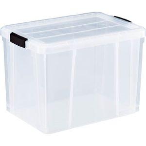 イケア（IKEA） ふた付きボックス 透明 d40339933 FIRRA フィッラ