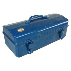 トラスコ中山 山型工具箱 416X187X200 ブルー Y420B 返品種別B
