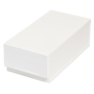 サンカ 収納ケース 幅18.8×奥行35.8×高さ12.6cm コレクトケース Sスリム 1段 squ+(ホワイト) 収納ケース SQC-SSWH 返品種別A
