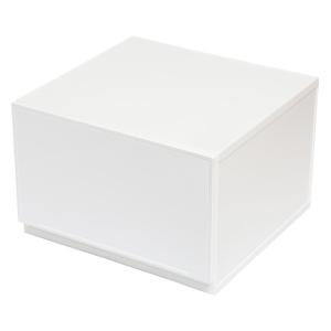 サンカ 収納ケース 幅37.6×奥行35.8×高さ25cm コレクトケース Lワイド 1段 squ+(ホワイト) 収納ケース SQC-LWWH 返品種別A