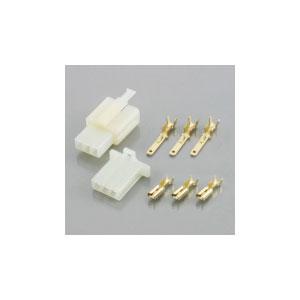 キタコ コネクターSET 110型タイプ/ 3極(オス/ メス)/ 1SET KITACO 0900-755-02001 返品種別B