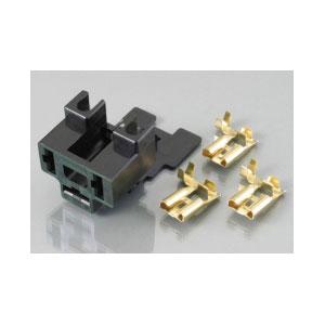 キタコ コネクターSET H-4コネクタータイプ/ 3極(メス)/ 1SET KITACO 0900-755-02051 返品種別B｜Joshin web