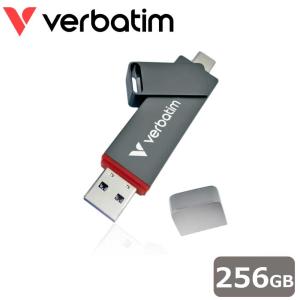 Verbatim｜バーベイタム (国内正規品)Verbatim スティック型 USB SSDドライブ USB-A/ USB-C両対応 (256GB) Dual QuickStick シリーズ 32041-J 返品種別B