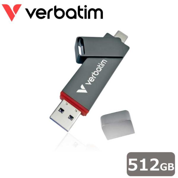 Verbatim (国内正規品)Verbatim スティック型 USB SSDドライブ Dual Q...