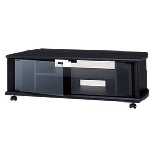 ハヤミ工産 42V型まで対応 テレビ台 (ブラック) TIMEZ(タイメッツ) BS 