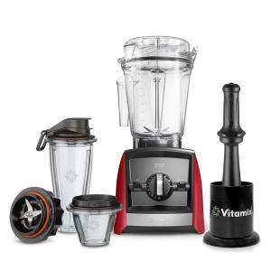 Vitamix 高性能ブレンダー レッド バイタミックス Ascent Series(アセントシリーズ) A2500I-S-RD 返品種別A｜joshin