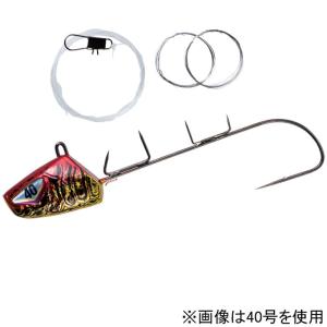 ハヤブサ 船太刀魚テンヤ速掛型 フッ素コーティングフック SW409 30号 HAYABUSA SW409-30-5