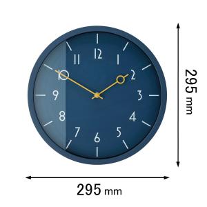 インターフォルム 掛け時計INTERFORM ウォールクロック Veteli ヴェテリ ネイビー CL-4344NVの商品画像