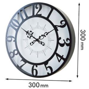 インターフォルム 掛け時計INTERFORM Gisel ジゼル ウォールクロック CL-4960B...