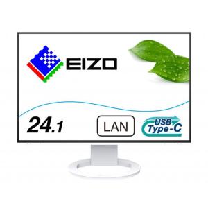 EIZO 24.1型ワイド Flex Scan 液晶ディスプレイ(ホワイト) プレミアムモデル EV2495-WT 返品種別A