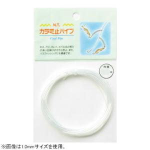 東邦産業 カラミ止パイプ 内径0.6×外径1.2mm×長さ5.0m(透明) 返品種別A｜joshin