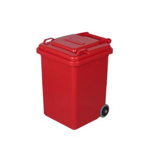 ダルトン(DULTON) プラスチックトラッシュカン 18L(レッド)100-195RD ゴミ箱 45-119528 