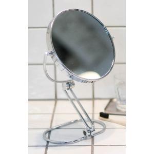 DULTON（ダルトン） 鏡 ミラー 卓上 拡大鏡 3倍 角度調整 スタンド