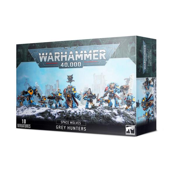 ゲームズワークショップ SPACE WOLVES GREY HUNTERS スペースウルフ：グレイハ...