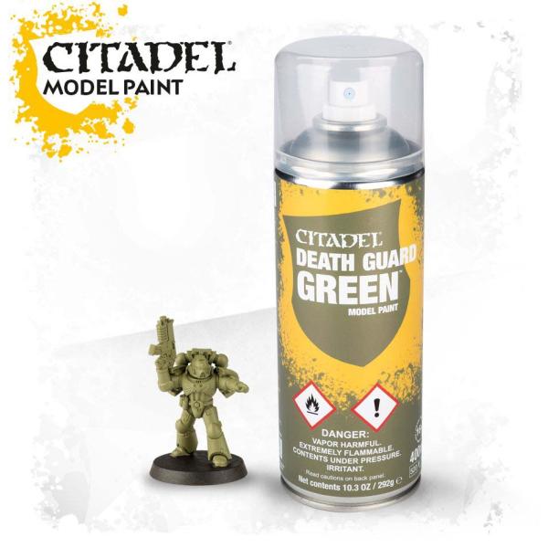 ゲームズワークショップ シタデルスプレー DEATH GUARD GREEN SPRAY デスガード...