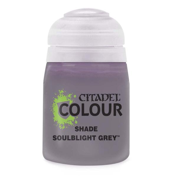 ゲームズワークショップ シタデルカラー シェイド: SOULBLIGHT GREY ソウルブライト・...