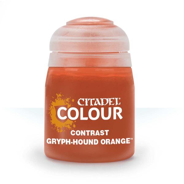 ゲームズワークショップ シタデルカラー コントラスト:GRYPH-HOUND ORANGE グリフハ...