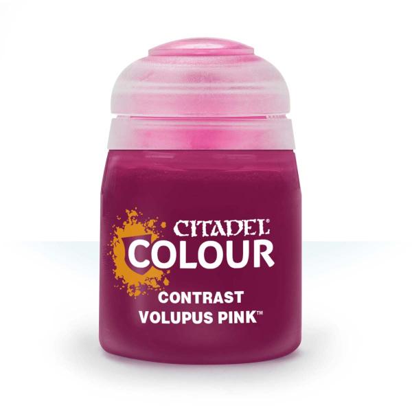 ゲームズワークショップ シタデルカラー コントラスト:VOLUPUS PINK ヴォルパス・ピンク塗...