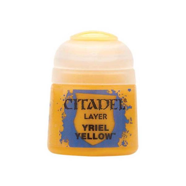 ゲームズワークショップ シタデルカラー レイヤー: YRIEL YELLOW ユリエル・イエロー塗料...