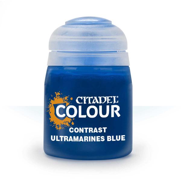 ゲームズワークショップ シタデルカラー コントラスト:ULTRAMARINES BLUE ウルトラマ...