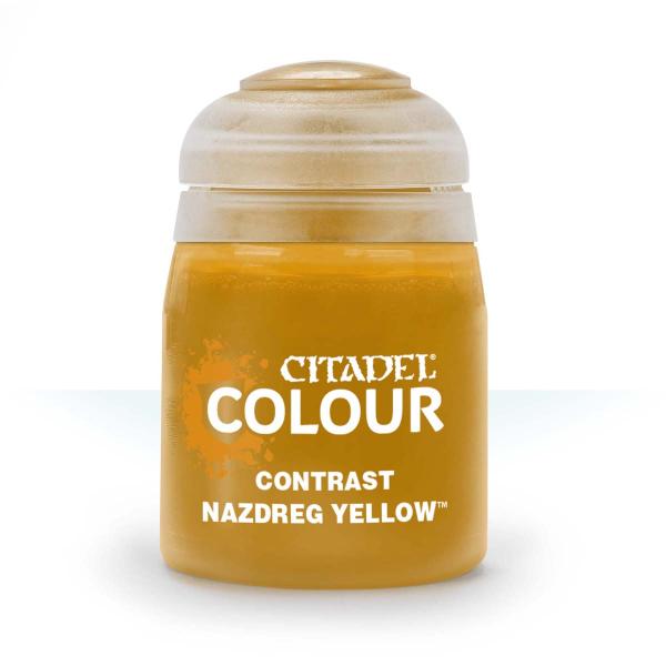 ゲームズワークショップ シタデルカラー コントラスト:NAZDREG YELLOW ナズドレッグ・イ...