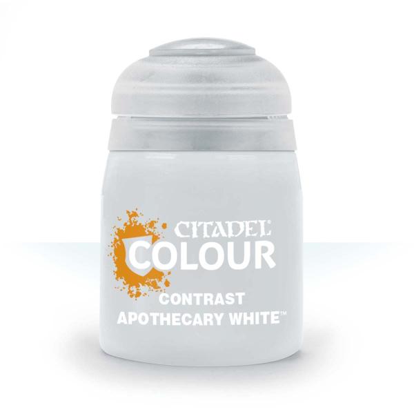 ゲームズワークショップ シタデルカラー コントラスト:APOTHECARY WHITE アポシカリー...