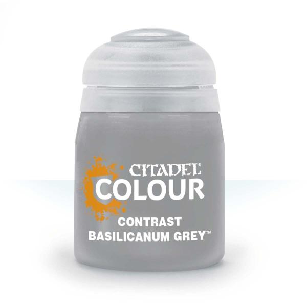 ゲームズワークショップ シタデルカラー コントラスト:BASILICANUM GREY バシリカヌム...