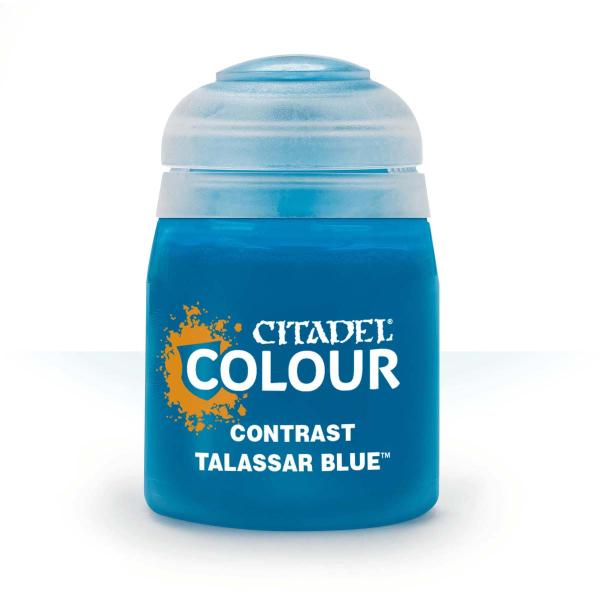 ゲームズワークショップ シタデルカラー コントラスト:TALASSAR BLUE タラサール・ブルー...