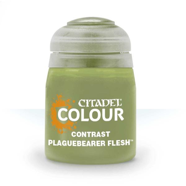 ゲームズワークショップ シタデルカラー コントラスト:PLAGUEBEARER FLESH プレーグ...