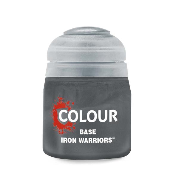 ゲームズワークショップ シタデルカラー ベース: IRON WARRIORS アイアンウォリアー塗料...