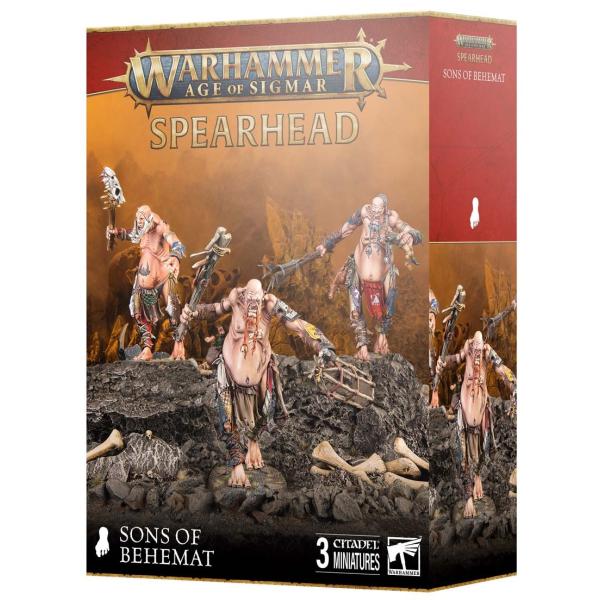 ゲームズワークショップ SPEARHEAD：サン・オヴ・ベヘマットウォーハンマー 返品種別B