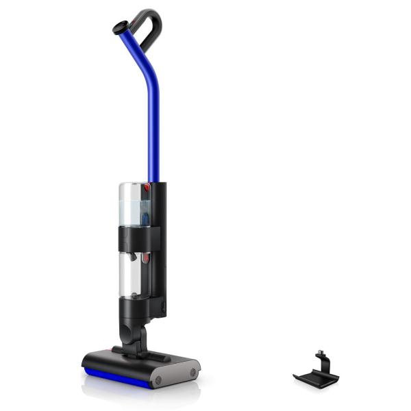 ダイソン 吸引式床拭きスティッククリーナー 充電式 自走式ウェットローラー ウルトラブルー マットブ...