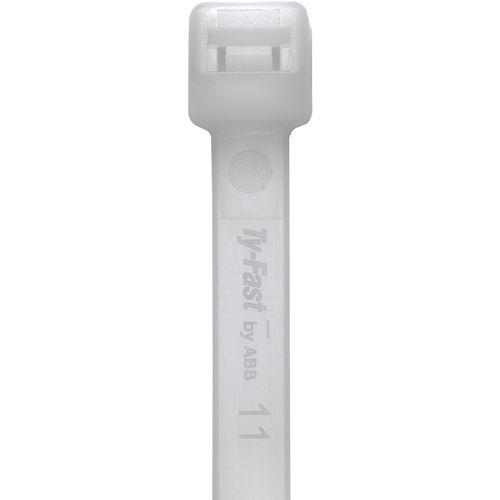 ABB 産業用ケーブルタイ(結束バンド) タイファスト 標準グレード ナチュラル色 (大袋) 幅4....