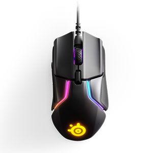 SteelSeries 7ボタン デュアルオプティカルゲーミングマウスブラック SteelSeries Rival 600 62446(RIVAL600
