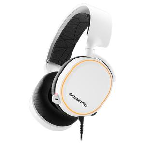 SteelSeries ゲーミングヘッドセット「SteelSeries Arctis 5」(ホワイト) Artcis5 (2019 Edittion) 61507(ARCTIS5WH2019 返品種別A