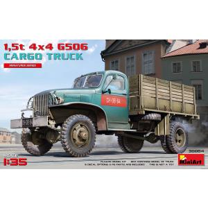 ミニアート 1/ 35 1.5t 4x4 G506 カーゴトラック(MA38064)プラモデル