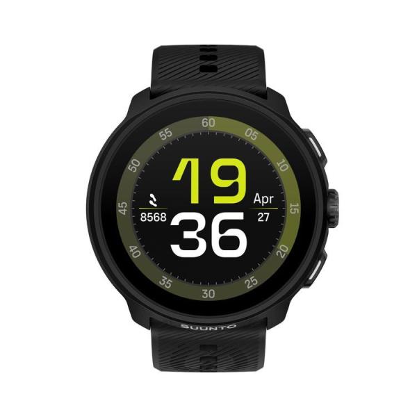 スント (国内正規品)SUUNTO RUN All Black with Silicone Stra...