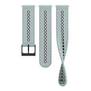 スント SUUNTO 22MM ATHLETIC 1 シリコンストラップ ICE BLUE BLACK S+M SS050695000 返品種別B